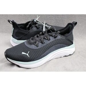 PUMA Sophia Evo Shoes Womens Size 8 Black Mesh Lightweight Sneakers 1818959